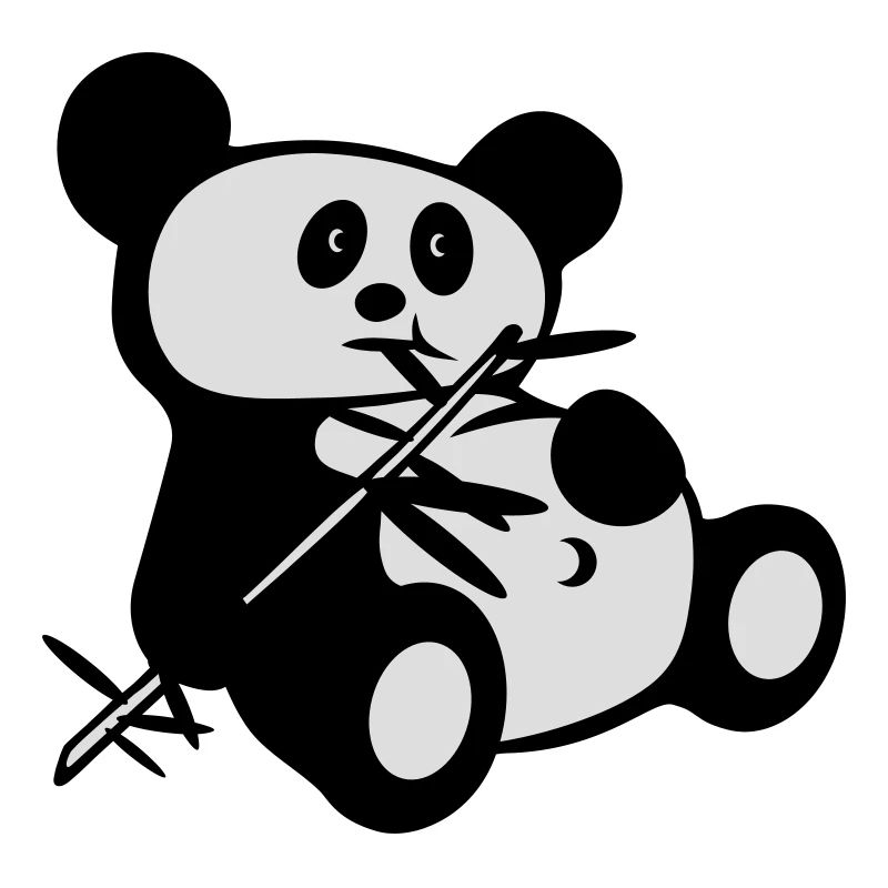 lazy panda