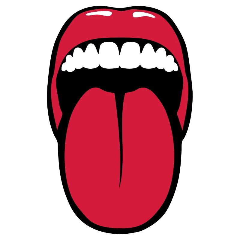 tire langue bouche levre dent language 28