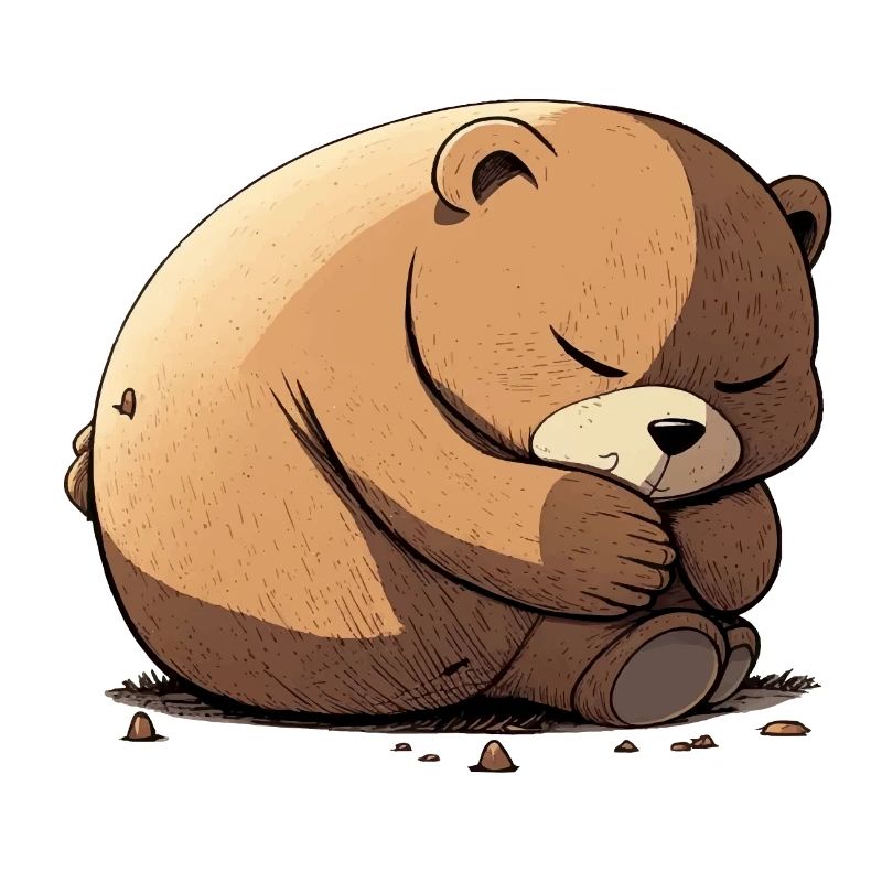 Meenee the sleeper bear