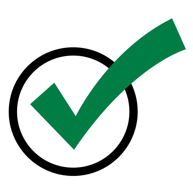 A checkmark