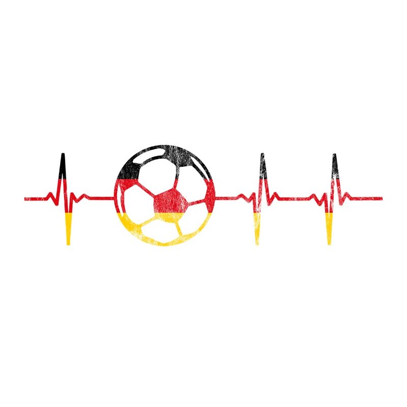 Fußball Herzlinie Geschenkidee