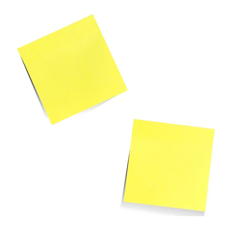 yellow notepad , sticky note , sticky note