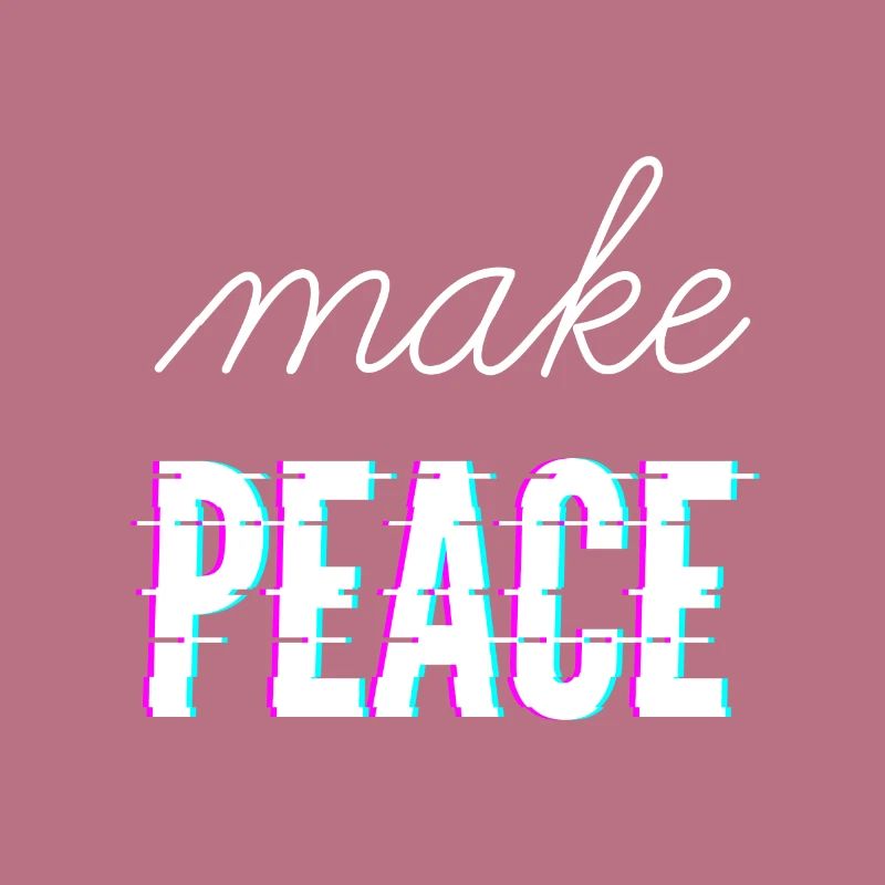 make peace