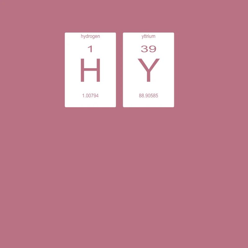 hy periodic table programming nerd