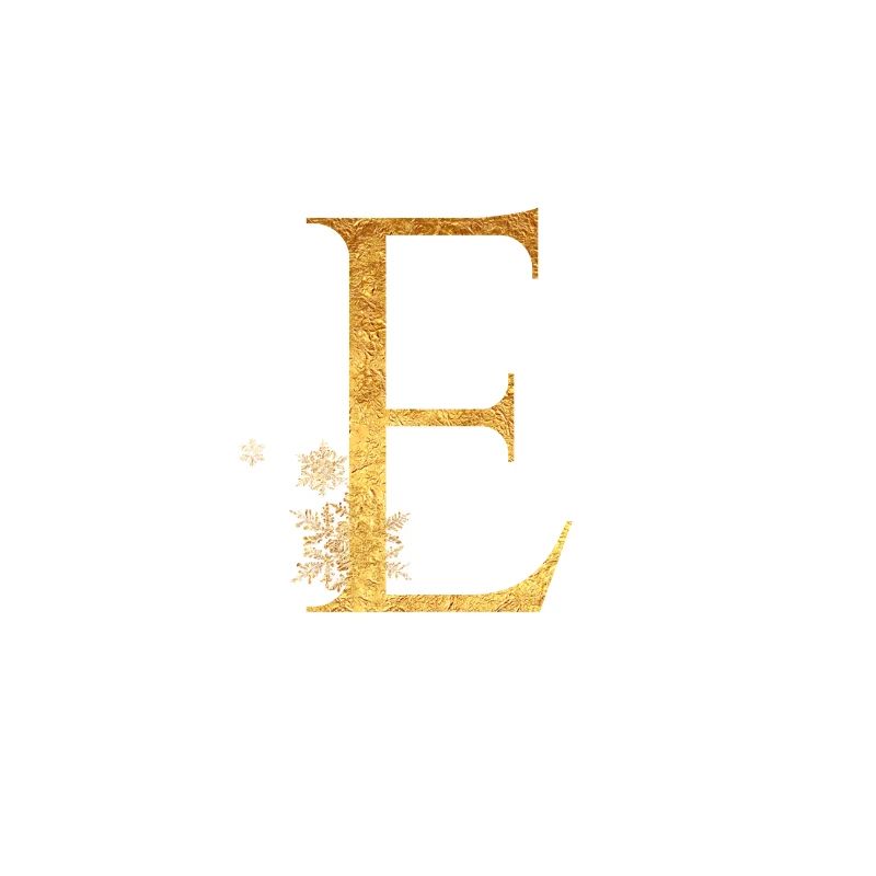 Initial letter E