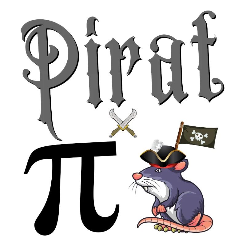 Pirate Pi Rat Pi Rat (Gift Idea)