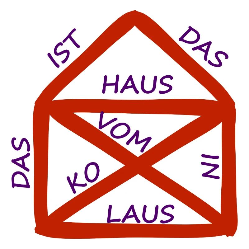 Das ist das Haus vom Nikolaus