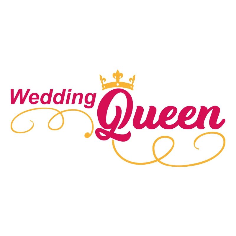Wedding Queen Braut Hochzeit Ehe Geschenk