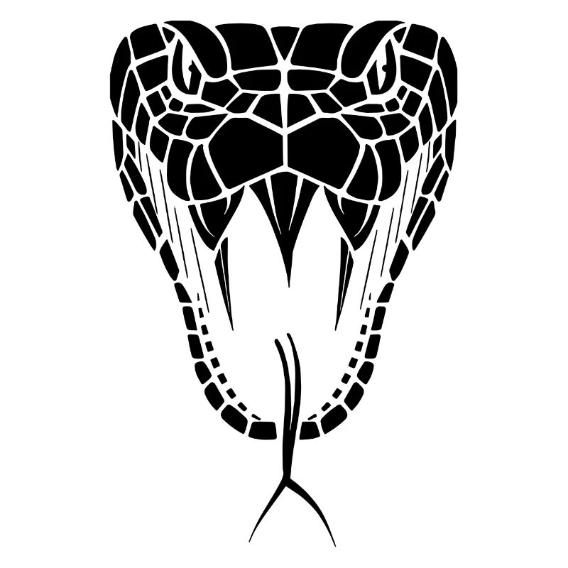 Minimal Cobra Schlangen