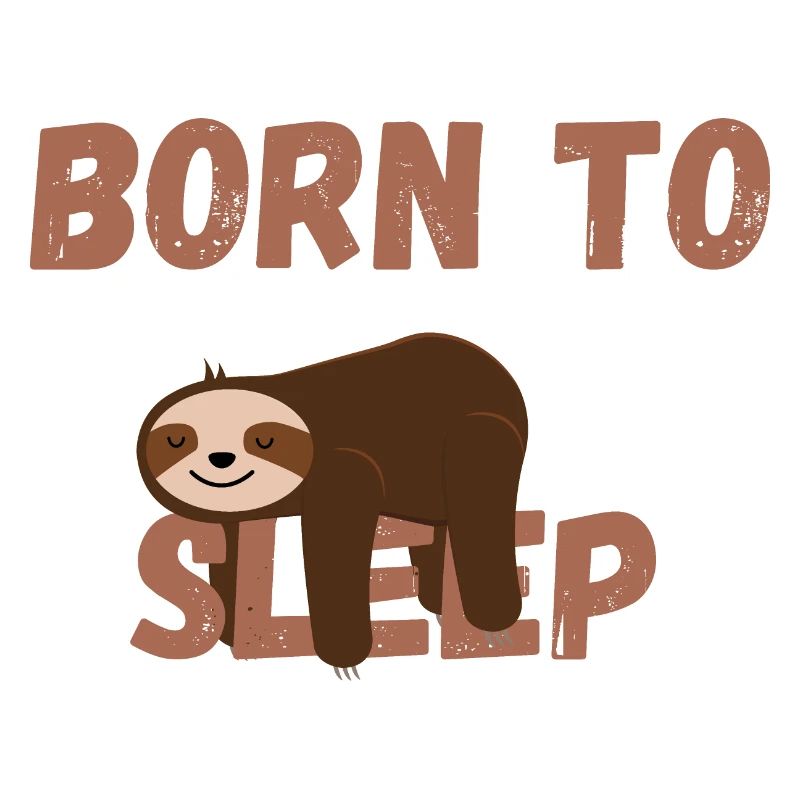 Né pour dormir Sloth Comic