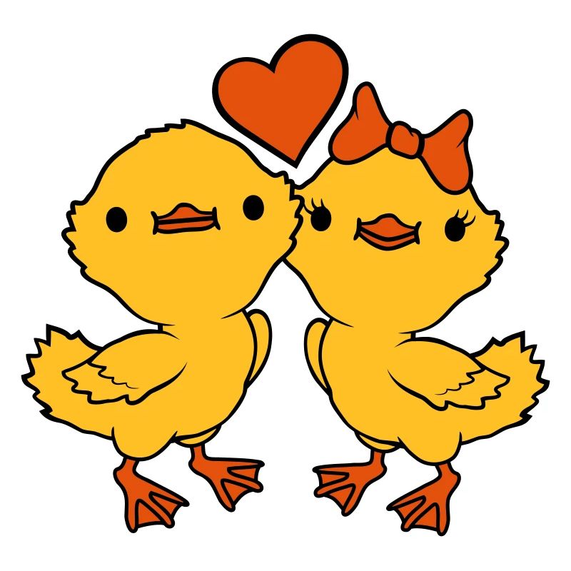 Heart 2 Chicks Pair
