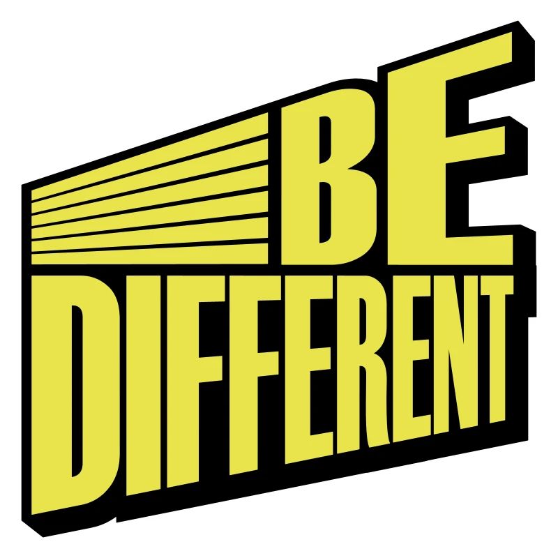 Soyez différent Logo Design