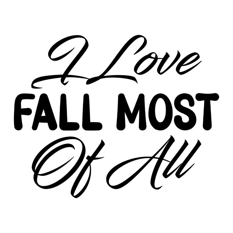 J’aime Fall par-dessus tout