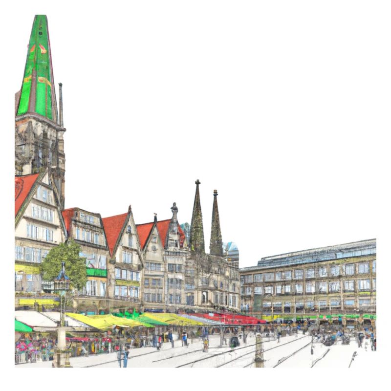 Dessin de marché