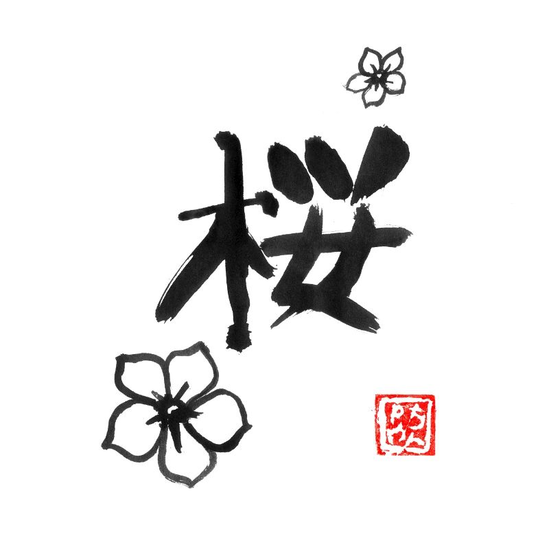 Sakura Kanji