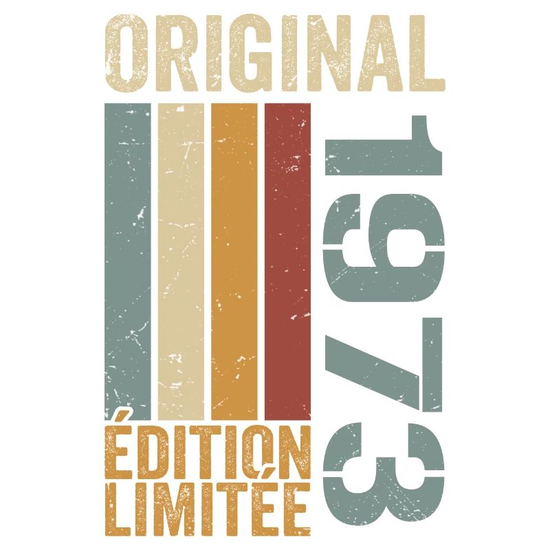 1973 | Édition Limitée cadeau d'anniversaire 1973