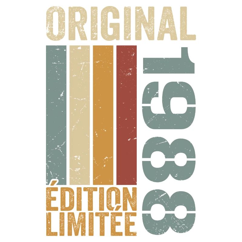 1988 | Édition Limitée cadeau d'anniversaire 1988