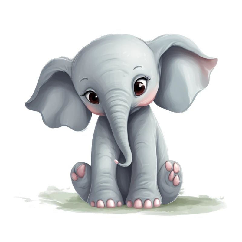 Kleiner süßer Elefant