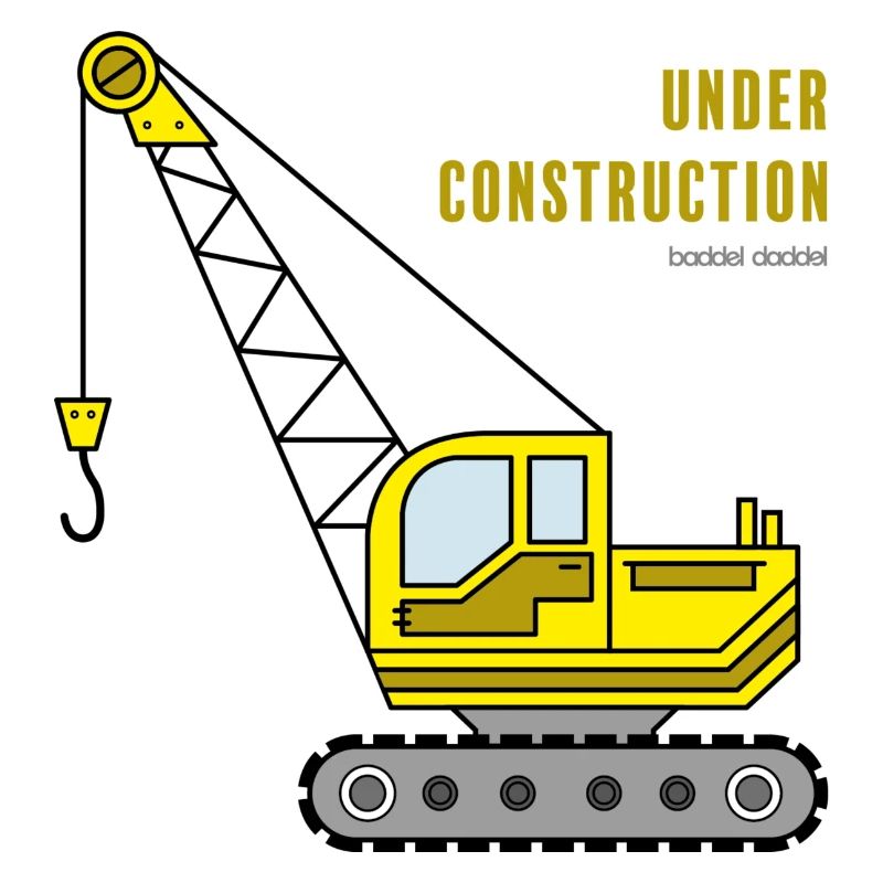 Under Construction Bagger I Design by Baddeldaddel
