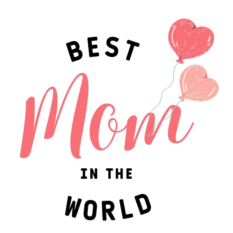 Best Mom Beste Mama Luftballons Slogan Muttertag