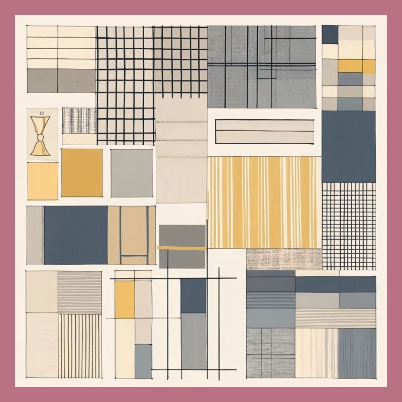 Minimalist Pattern Design Inspired by Tranquility