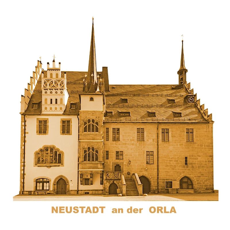 Neustadt an der Orla Thuringia town hall