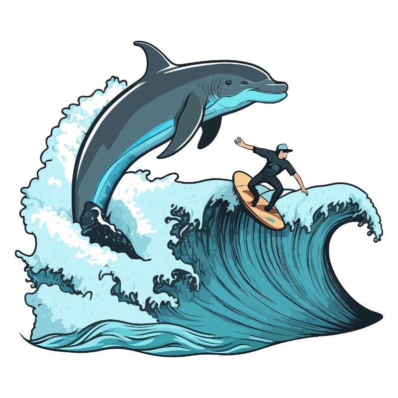 Surfen mit einem Freund