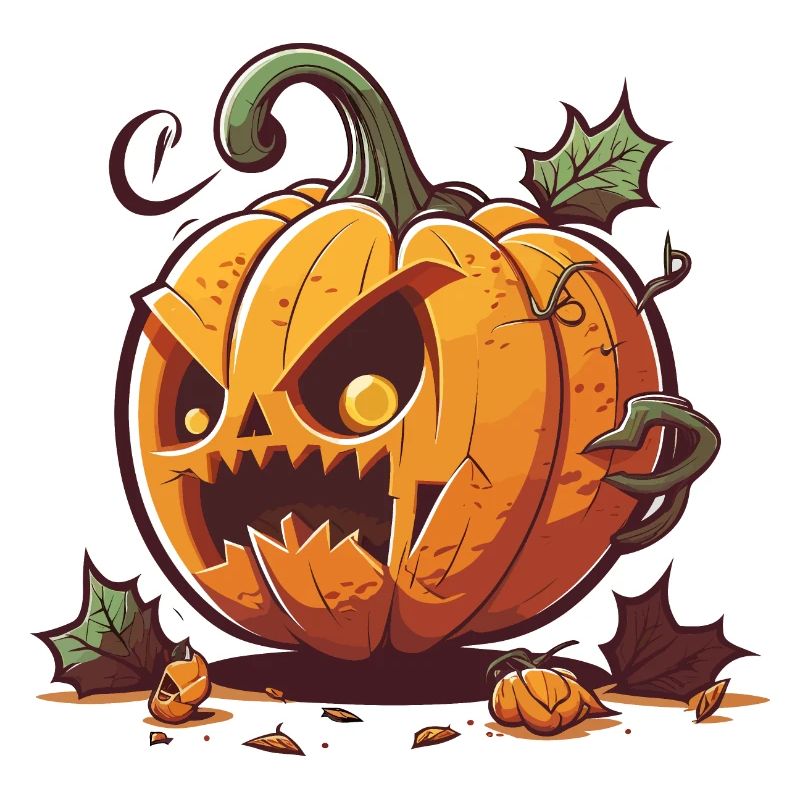 Spooky Pumpkin Craft