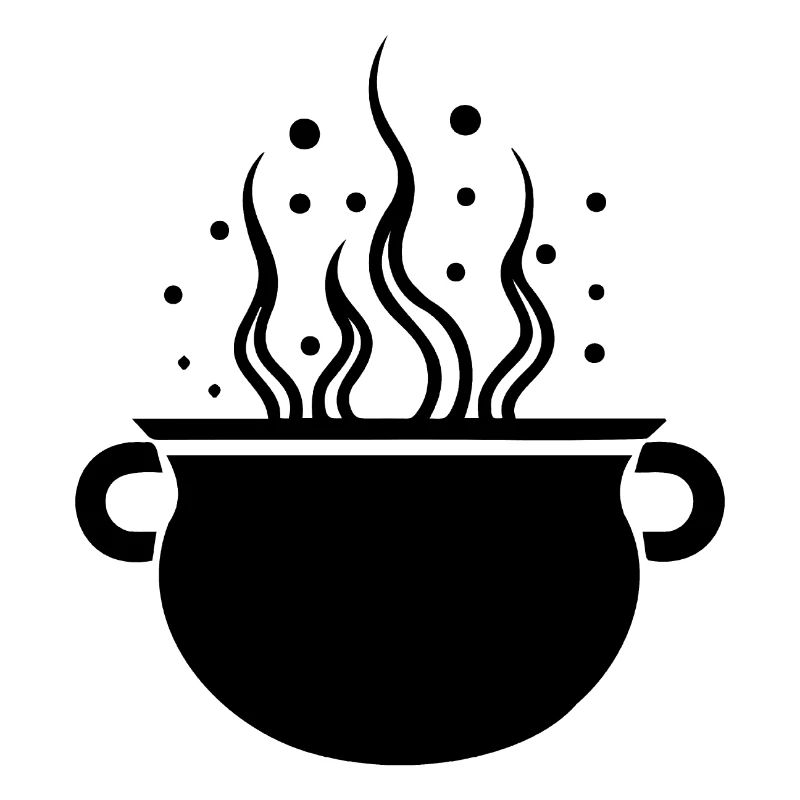 Cauldron Magical Witch Halloween