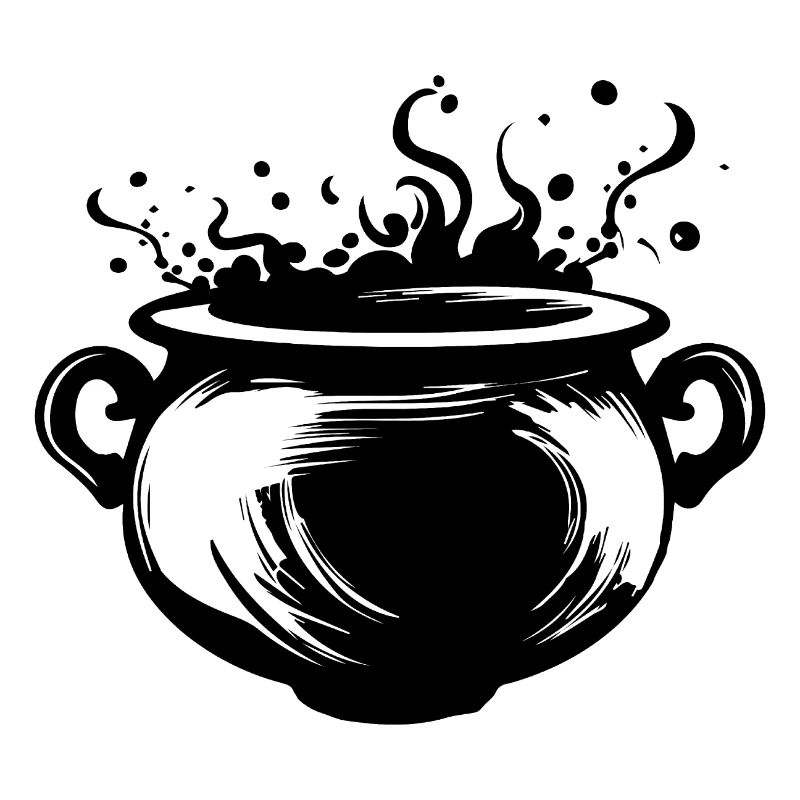 Cauldron Magical Witch Halloween