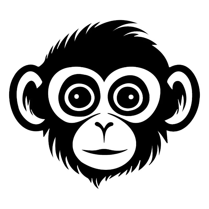 Monkey Monkey Monkey Face Jungle