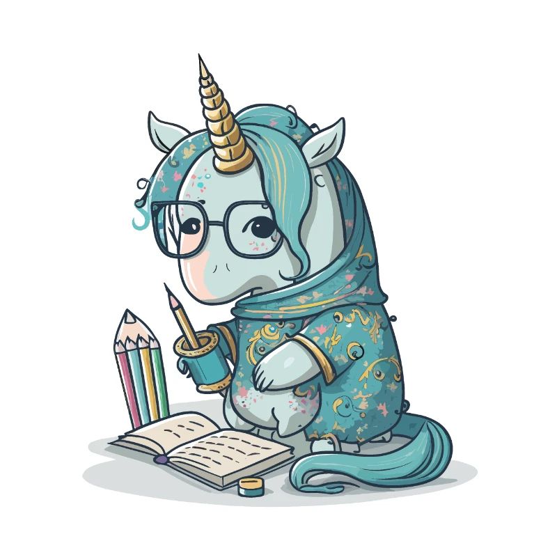Calligraphe Licorne