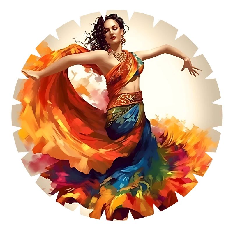Danse orientale, aussi appelée danse du ventre