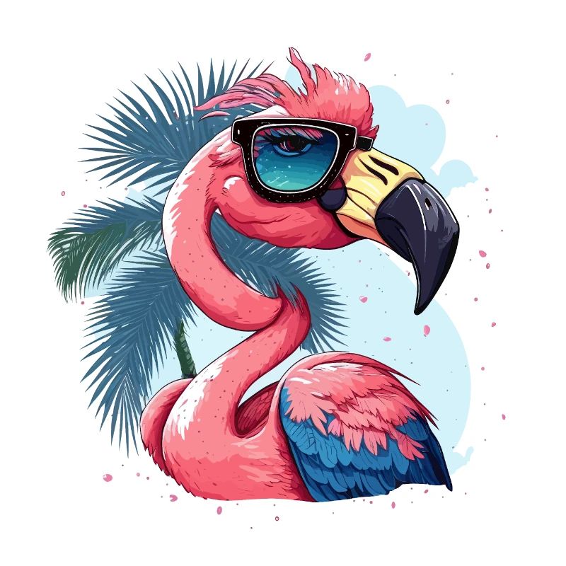 Flamant rose Diva
