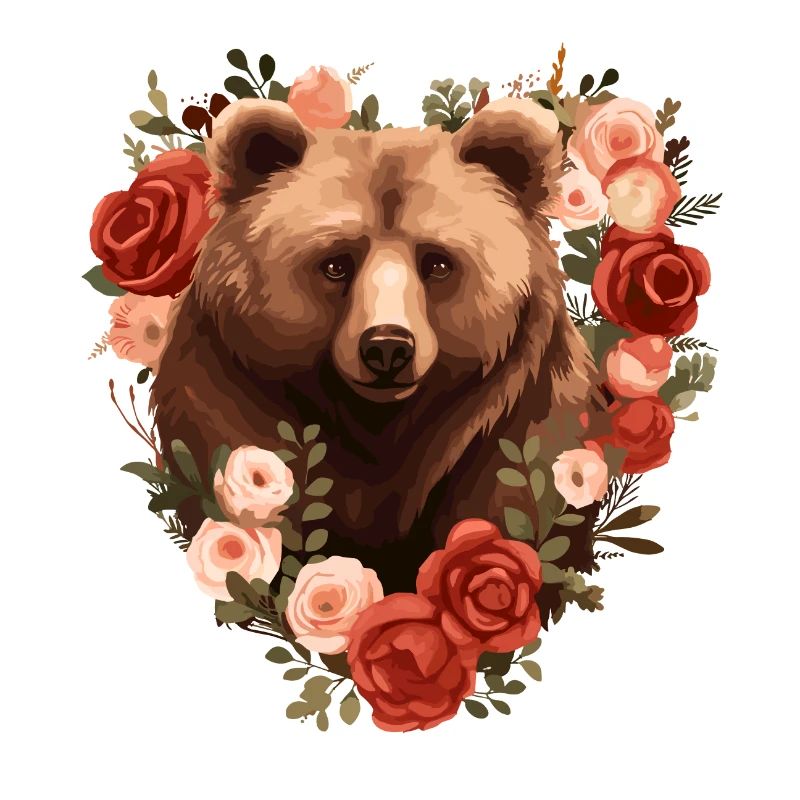 Conception d’ours dans le chapelet