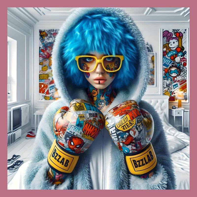 Pop Comic Boxing