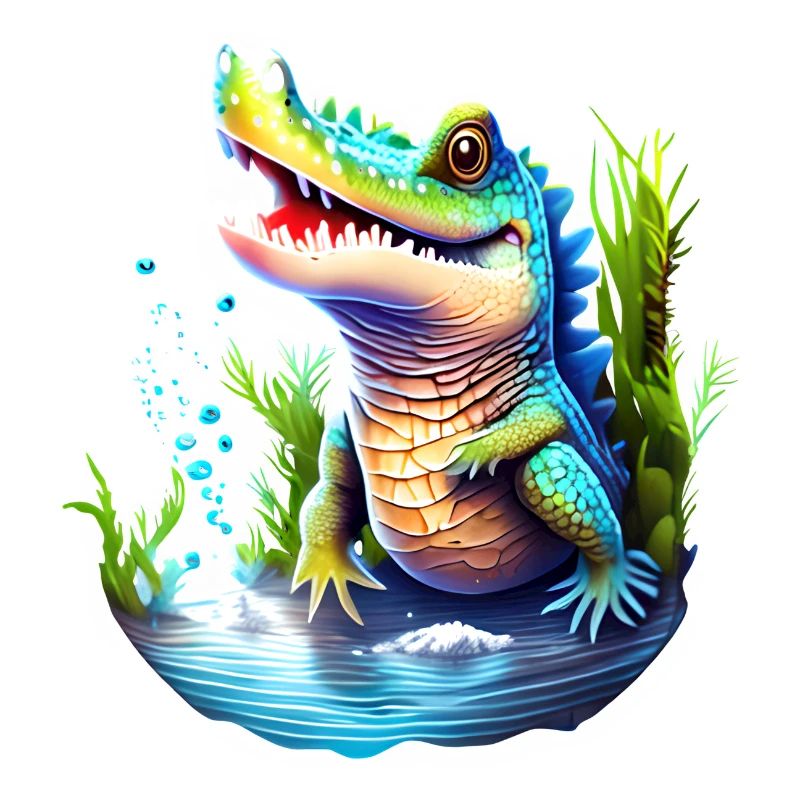 Don't worry, I won't bite... Hard! Croc