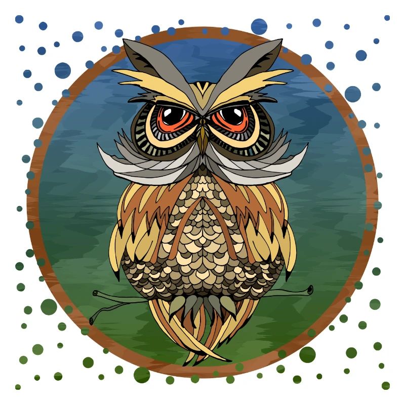 Oiseau coloré