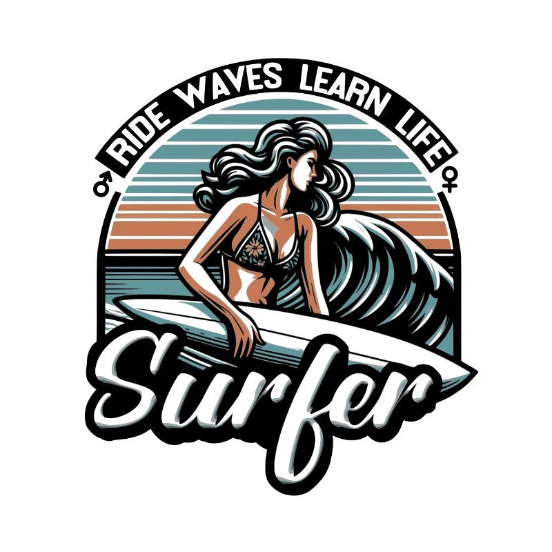 Ride Waves Learn Life