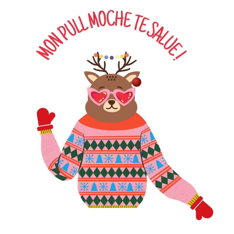 Mon pull moche te salue !