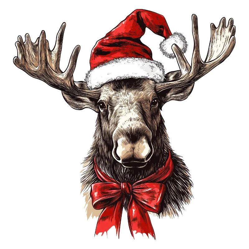 Pull cottagecore orignal joyeux noël du Père Noël