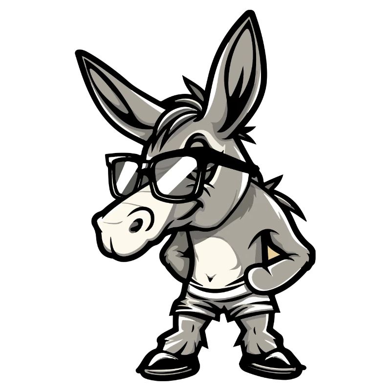 Donkey Comic Cool