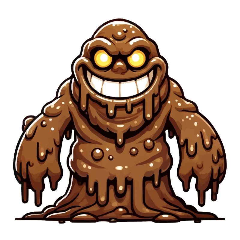 monstre de boue