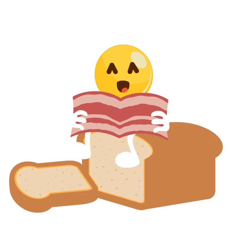 Egg (bread & newspaper)
