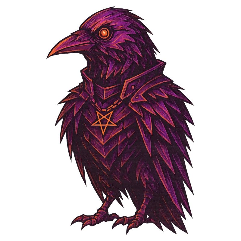 Gothic Krähe/Rabe