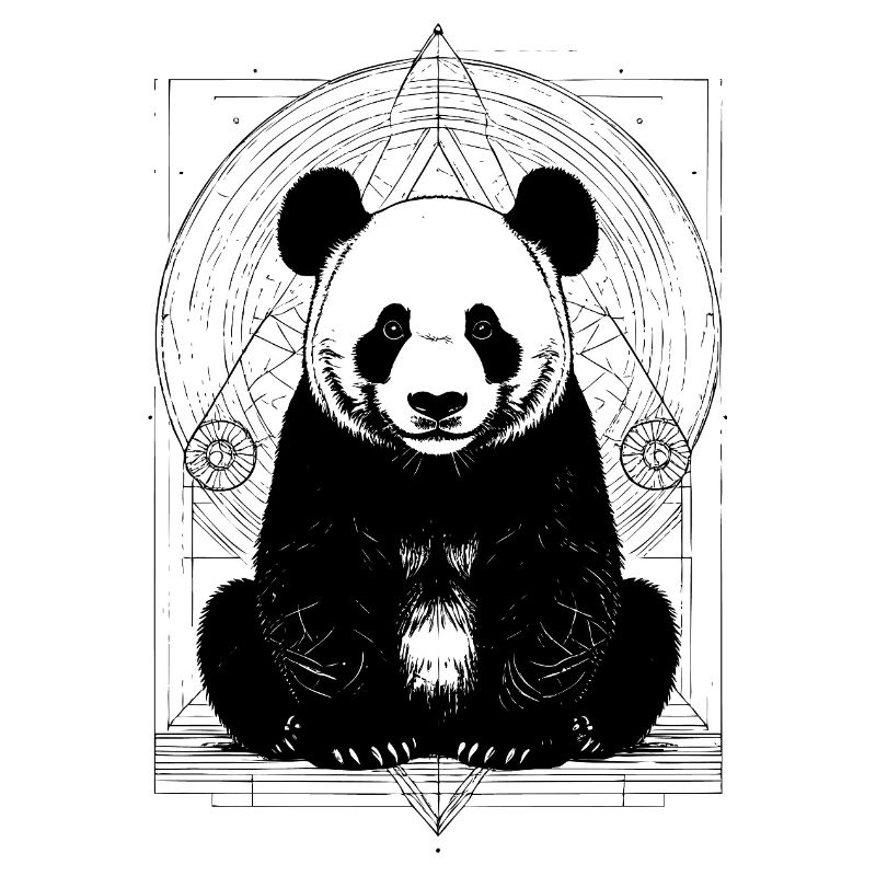 Panda Muster