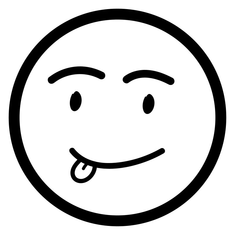 Smiley Funny Funny langue