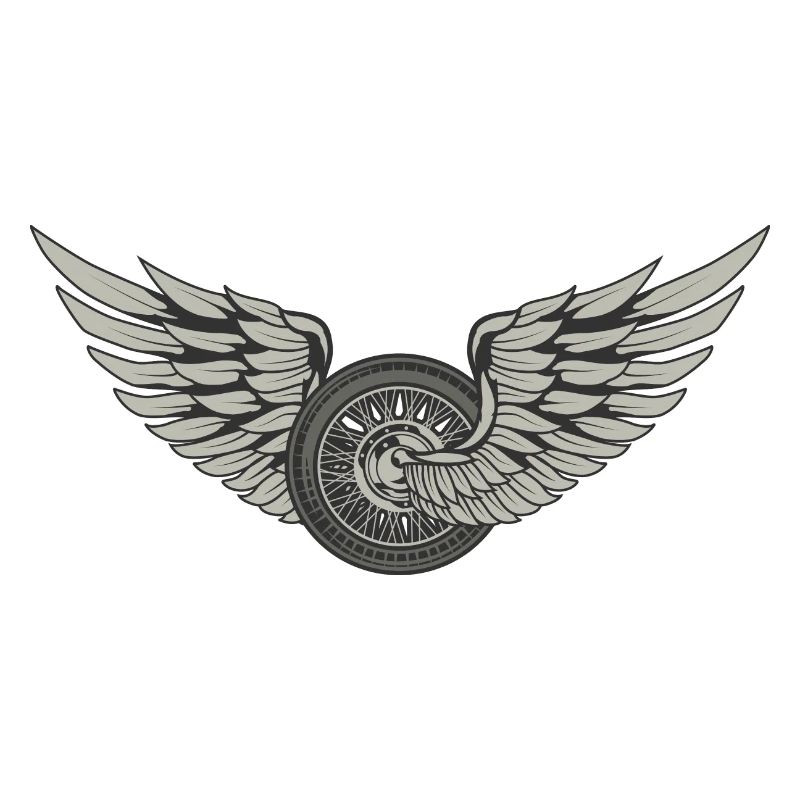 Aile de course de pneus volants