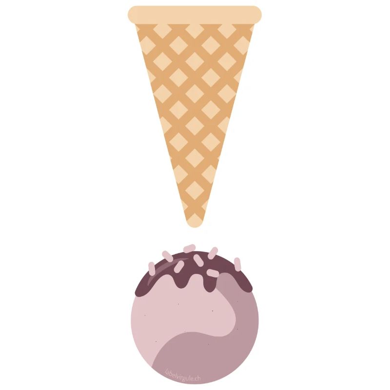 Une glace, un point c'est tout!