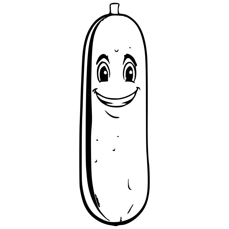 Contour de concombre
